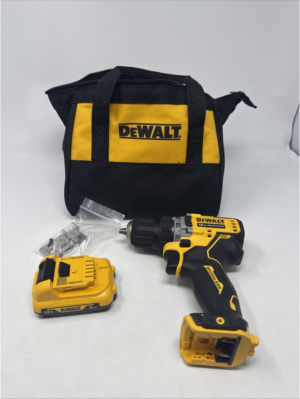 Dewalt 12 V Max XR Brushless Drill Driver 3/8”